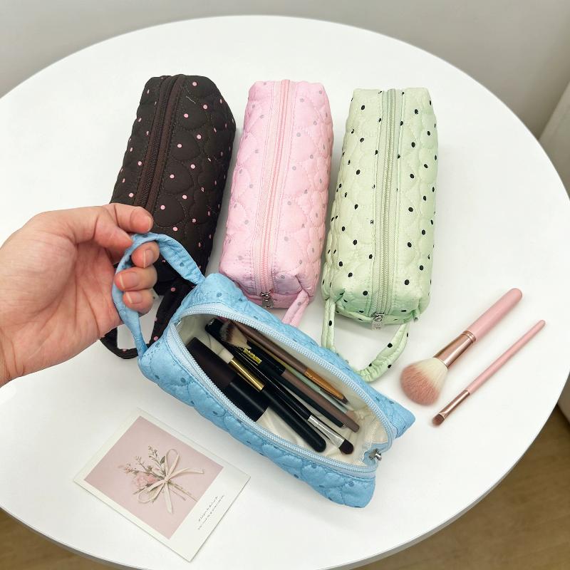 Portable Polka Dot Cosmetic Ba - Makeup recension och pris